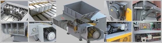 Durable Vision Series Single Shaft Shredder for Timber/Wood